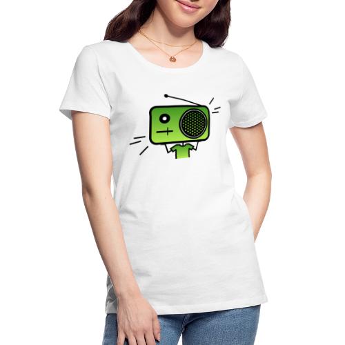 MusiqHead Green Ver 2 - Women's Premium Organic T-Shirt