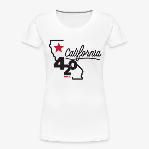 California 420 - Women's Premium Organic T-Shirt