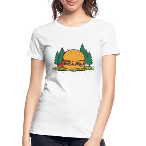 Campburger n' Cheese - Women's Premium Organic T-Shirt