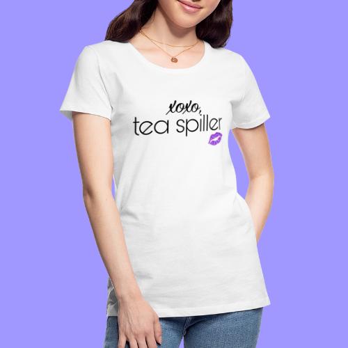Tea Spiller bright - Women's Premium Organic T-Shirt