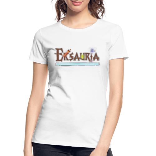 Eksauria offical logo - Women's Premium Organic T-Shirt