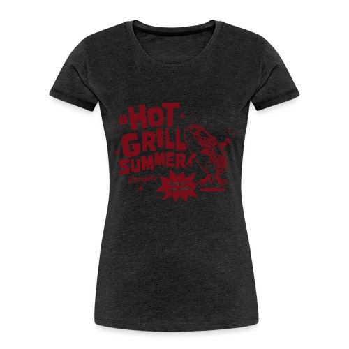 Hot Grill Summer - Women's Premium Organic T-Shirt