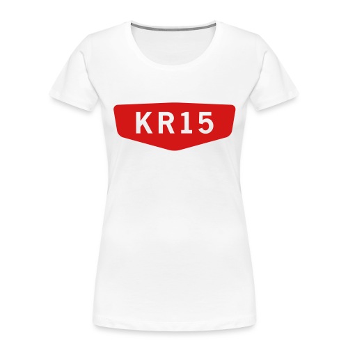 KR15 logo - Women's Premium Organic T-Shirt