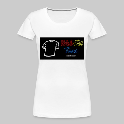 WebHit Tees Teeshirt Logo - Women's Premium Organic T-Shirt