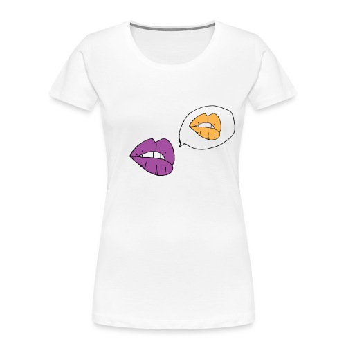 Lips - Women's Premium Organic T-Shirt