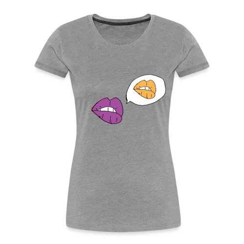Lips - Women's Premium Organic T-Shirt
