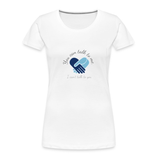 Selective Mutism Whose Choice Logo - Women's Premium Organic T-Shirt