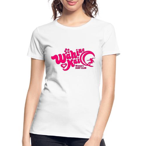 Wahine Kai Logo pink - Women's Premium Organic T-Shirt