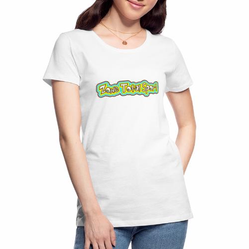 ZTS logo writing - Women's Premium Organic T-Shirt