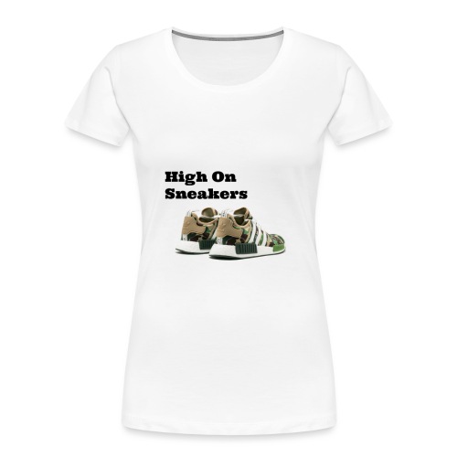 High On Sneakers - Women's Premium Organic T-Shirt