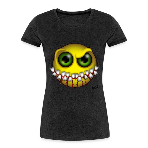 Smilez (Silly Facez) - Women's Premium Organic T-Shirt