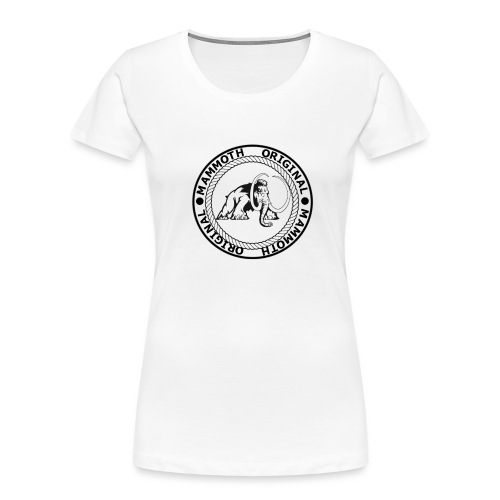 Mammoth Original Standard Logo - Women's Premium Organic T-Shirt