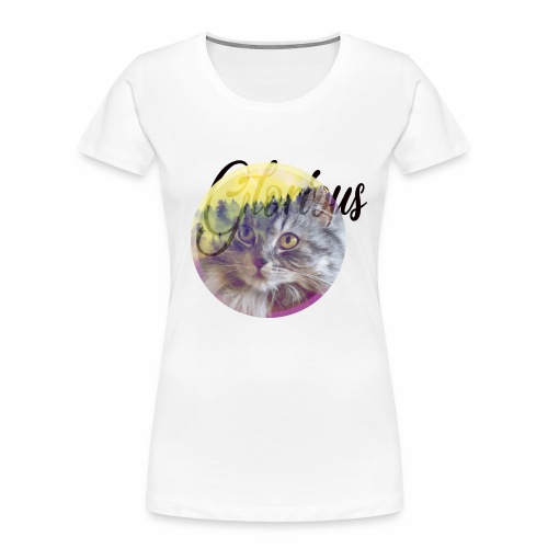 Glorious Cat - Women's Premium Organic T-Shirt