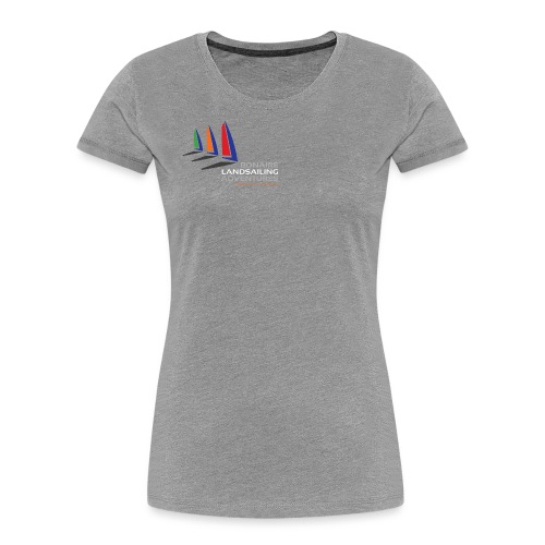 Bonaire Landsailing logo - Women's Premium Organic T-Shirt