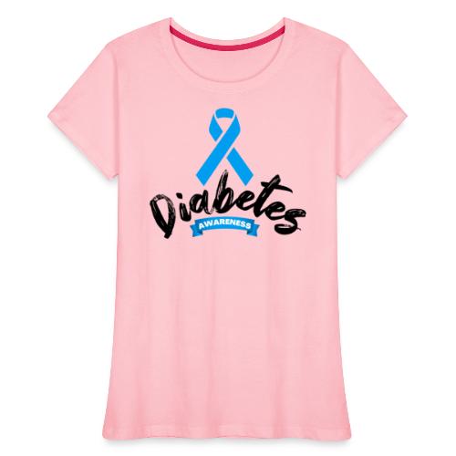 Diabetes Awareness - Women's Premium Organic T-Shirt