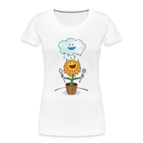 Cloud & Flower - Best friends forever - Women's Premium Organic T-Shirt