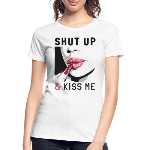 kiss me love lips - Women's Premium Organic T-Shirt