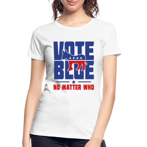 Vote Blue No Matter Who - Women's Premium Organic T-Shirt