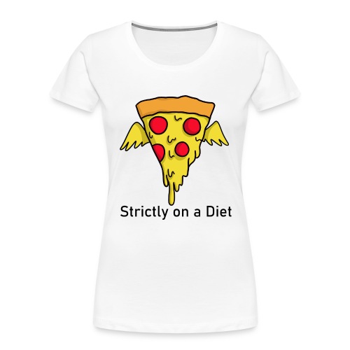 DIET - Pizza - Women's Premium Organic T-Shirt
