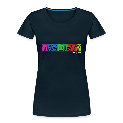 The Dirty FM transparent - Women's Premium Organic T-Shirt