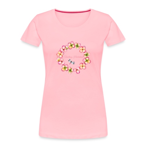 Traveling Herbalista Design pink - Women's Premium Organic T-Shirt