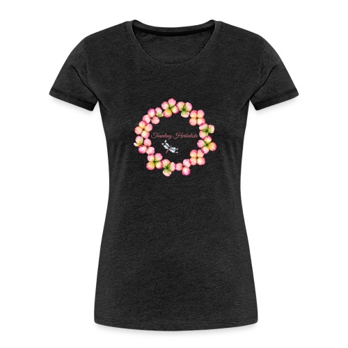 Traveling Herbalista Design pink - Women's Premium Organic T-Shirt