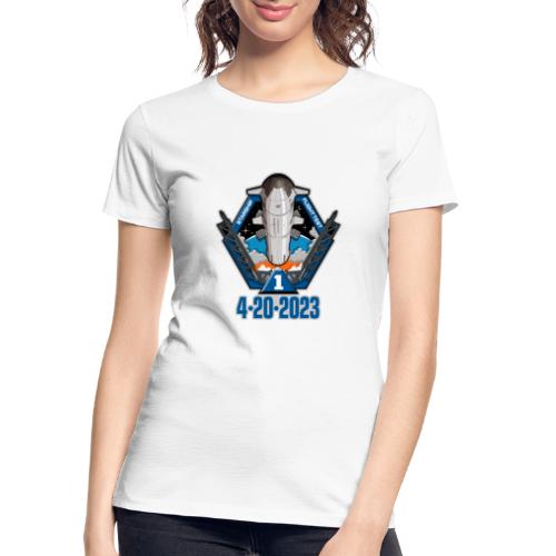 Starship Flight Test 4-20-2023 - Women's Premium Organic T-Shirt