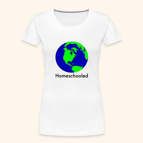 Homeschooled World - Women's Premium Organic T-Shirt