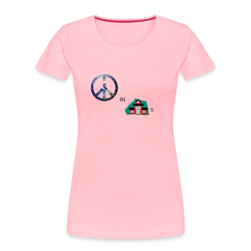 Peace In Schools - Women's Premium Organic T-Shirt