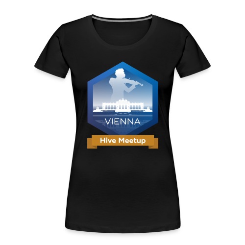Hive Meetup Vienna - Women's Premium Organic T-Shirt