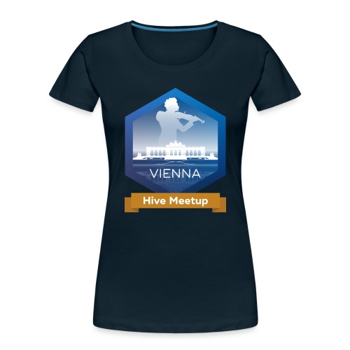 Hive Meetup Vienna - Women's Premium Organic T-Shirt