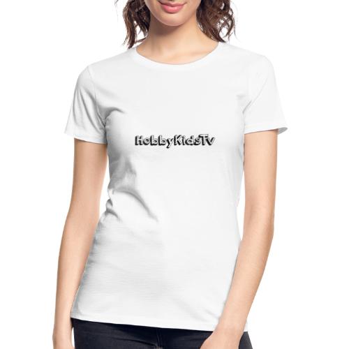 hobbykids watermark words only png - Women's Premium Organic T-Shirt