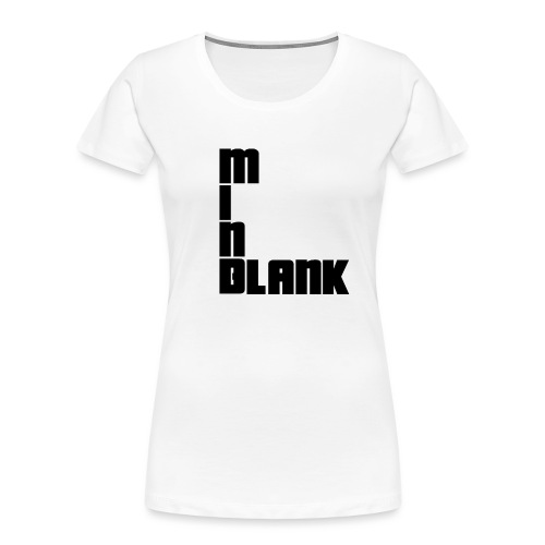 MindBlank Merchandise - Women's Premium Organic T-Shirt