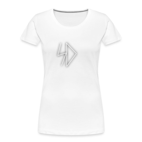 Sid logo white - Women's Premium Organic T-Shirt
