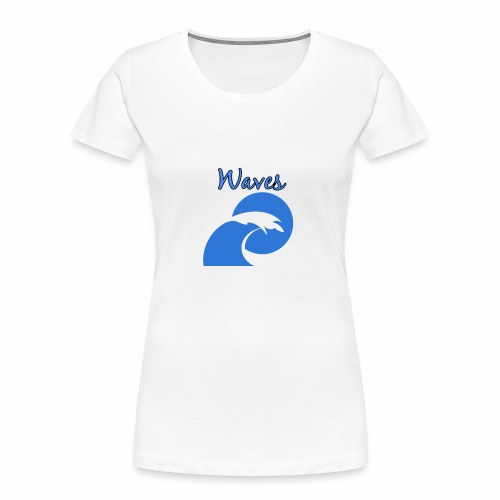 Waves - Women's Premium Organic T-Shirt