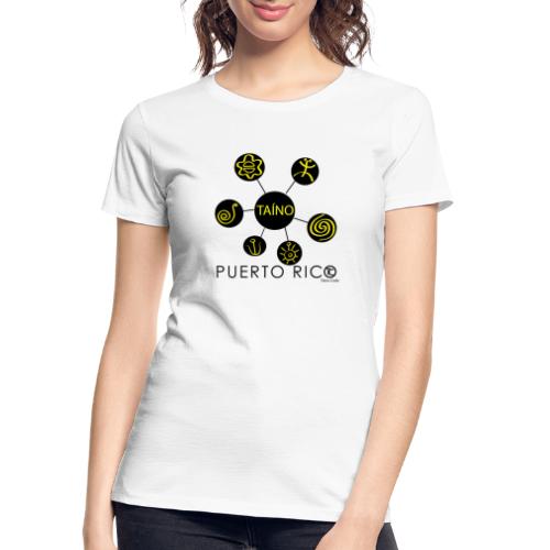 Símbolos Tainos PR - Women's Premium Organic T-Shirt