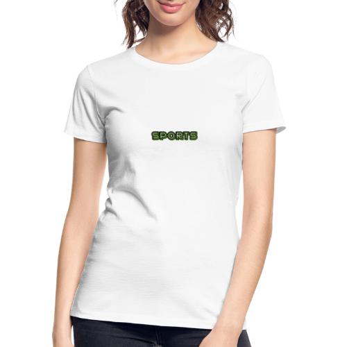 sports - Women's Premium Organic T-Shirt