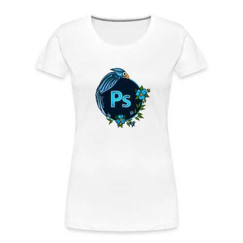 NPS Photoshop Logo design - Women's Premium Organic T-Shirt