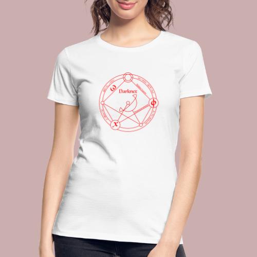 darknet red - Women's Premium Organic T-Shirt