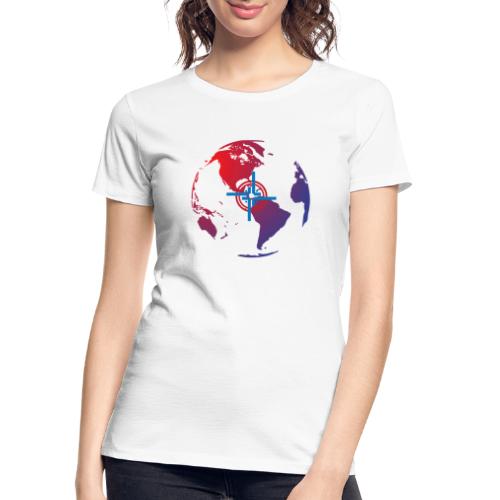 Everywhere Globe - Women's Premium Organic T-Shirt