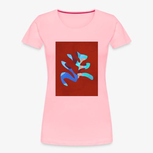 Nature geometry #art print - Women's Premium Organic T-Shirt