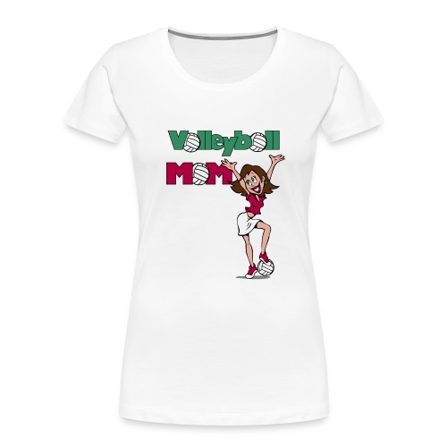 Volleyball Girl - Women's Premium Organic T-Shirt