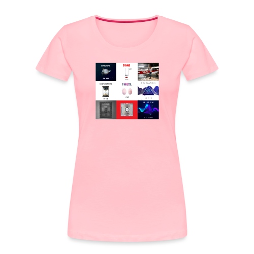 Album Art Mosaic - Women's Premium Organic T-Shirt