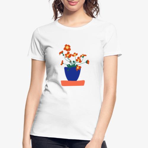 Dahlia Flower - Women's Premium Organic T-Shirt