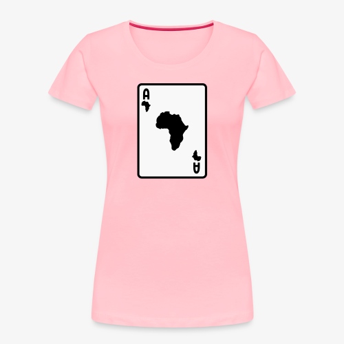 The Africa Card - Women's Premium Organic T-Shirt