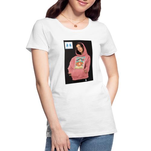 PLR model pink - Women's Premium Organic T-Shirt
