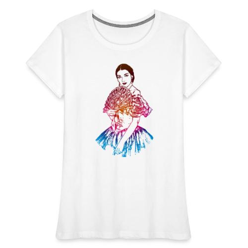 La traviata: Maria Callas as Violetta Valéry - Women's Premium Organic T-Shirt