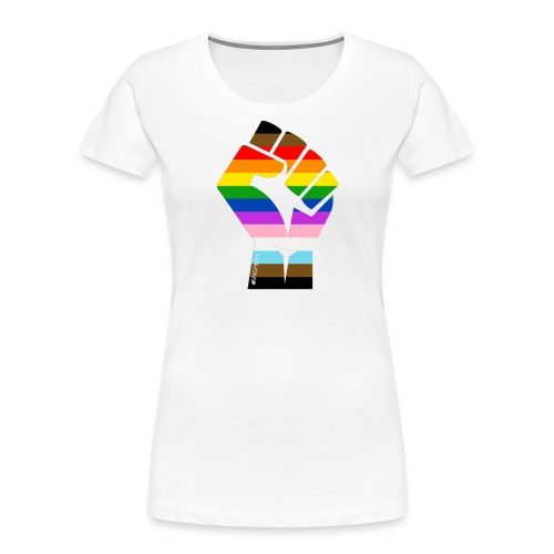 Black, Gay, and Here To Slay - Women's Premium Organic T-Shirt