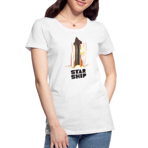 Star Ship Mars - Light - Women's Premium Organic T-Shirt