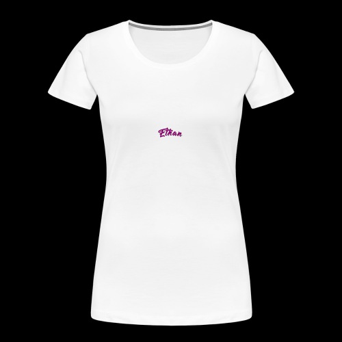 ETHAN LOGO - Women's Premium Organic T-Shirt